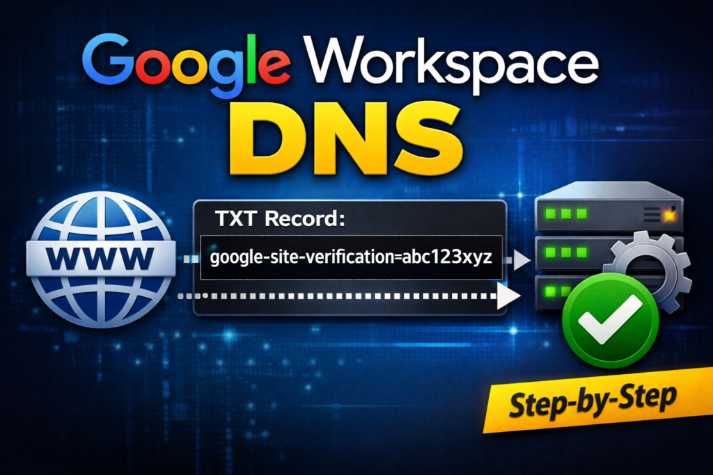 Google Workspace Domain Verification Step-by-Step Guide